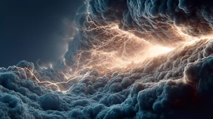 希腊神话神祇符号 宙斯的雷霆