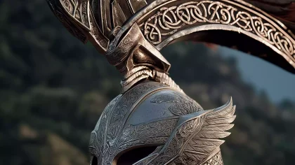 神话神祇 努阿达 银战盔