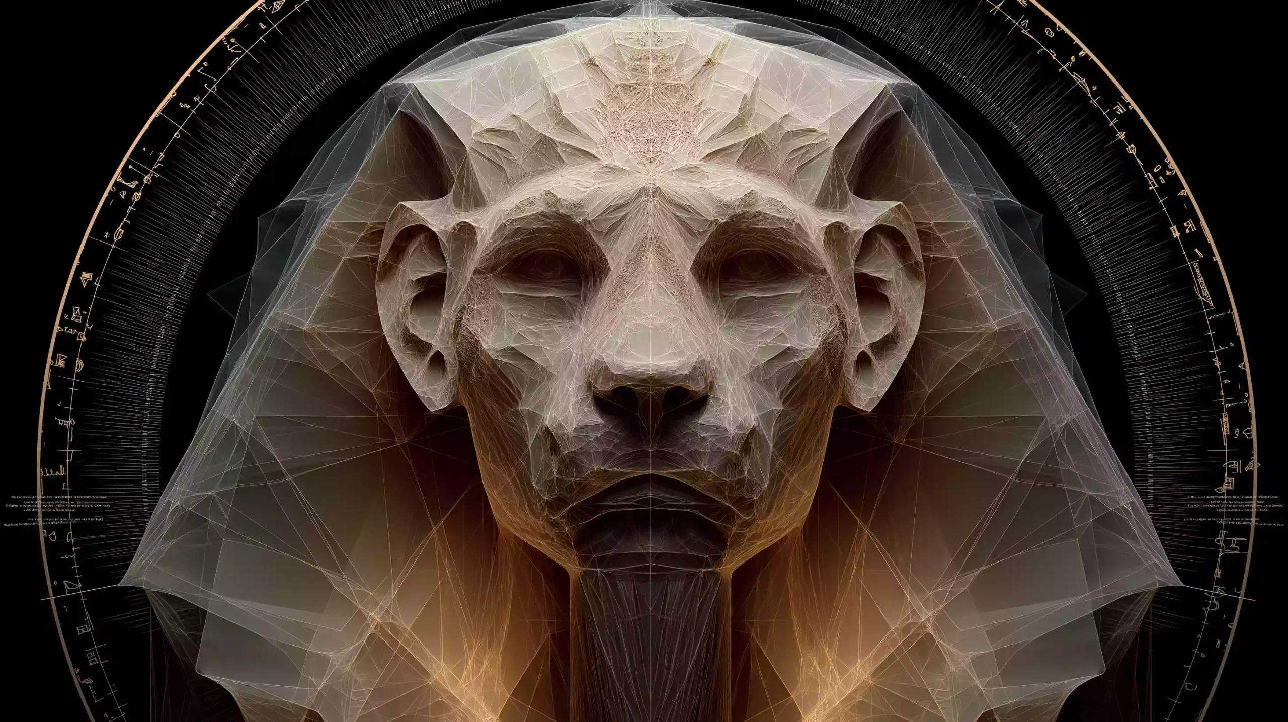 斯芬克斯 棕黄狮身人面