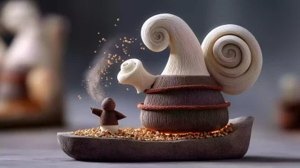 《董永孝行・木枷载德》儒家孝德