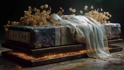 《董永孝行・木枷载德》儒家孝德