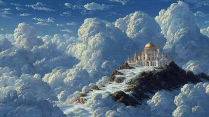 奥林匹斯山之巅 云雾宫殿