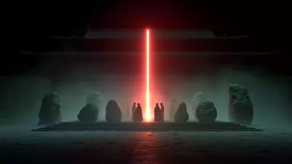 五明堂布政 礼乐华章 光柱编磬