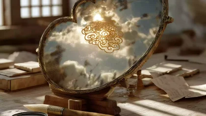 士大夫精神・修身自省 书斋铜镜