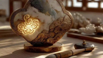 士大夫精神・修身自省 书斋铜镜