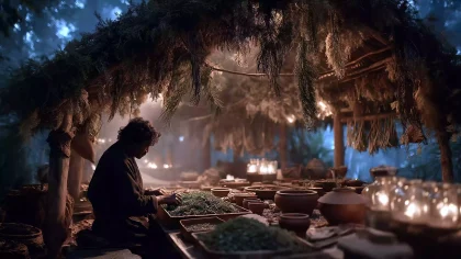 苗-巫医合一・灵草光脉