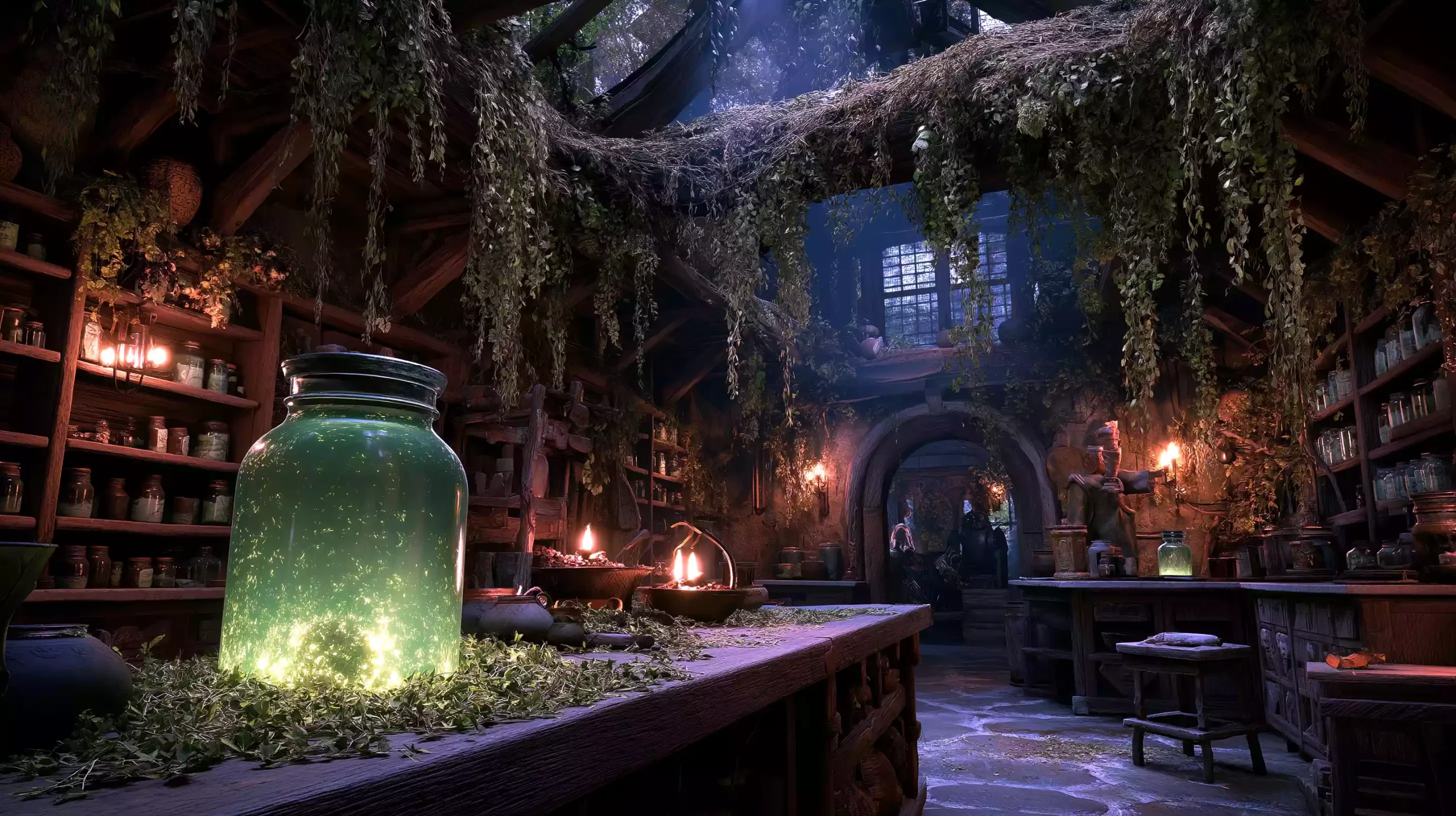 苗-巫医合一・灵草光脉