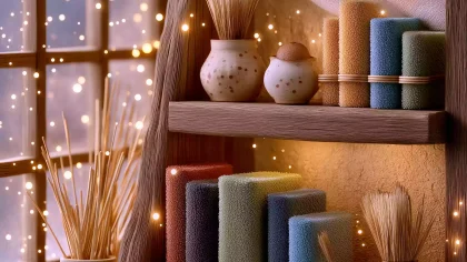 论语传家・书香门第 书架竹简