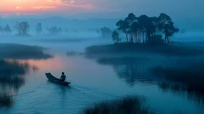 苗-云梦大泽・水汽氤氲