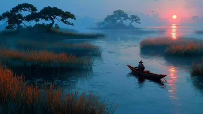 苗-云梦大泽・水汽氤氲