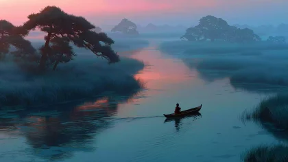 苗-云梦大泽・水汽氤氲