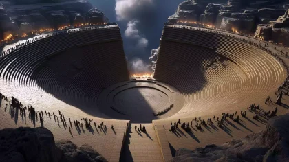 苗-祭天高台·烟燎升腾