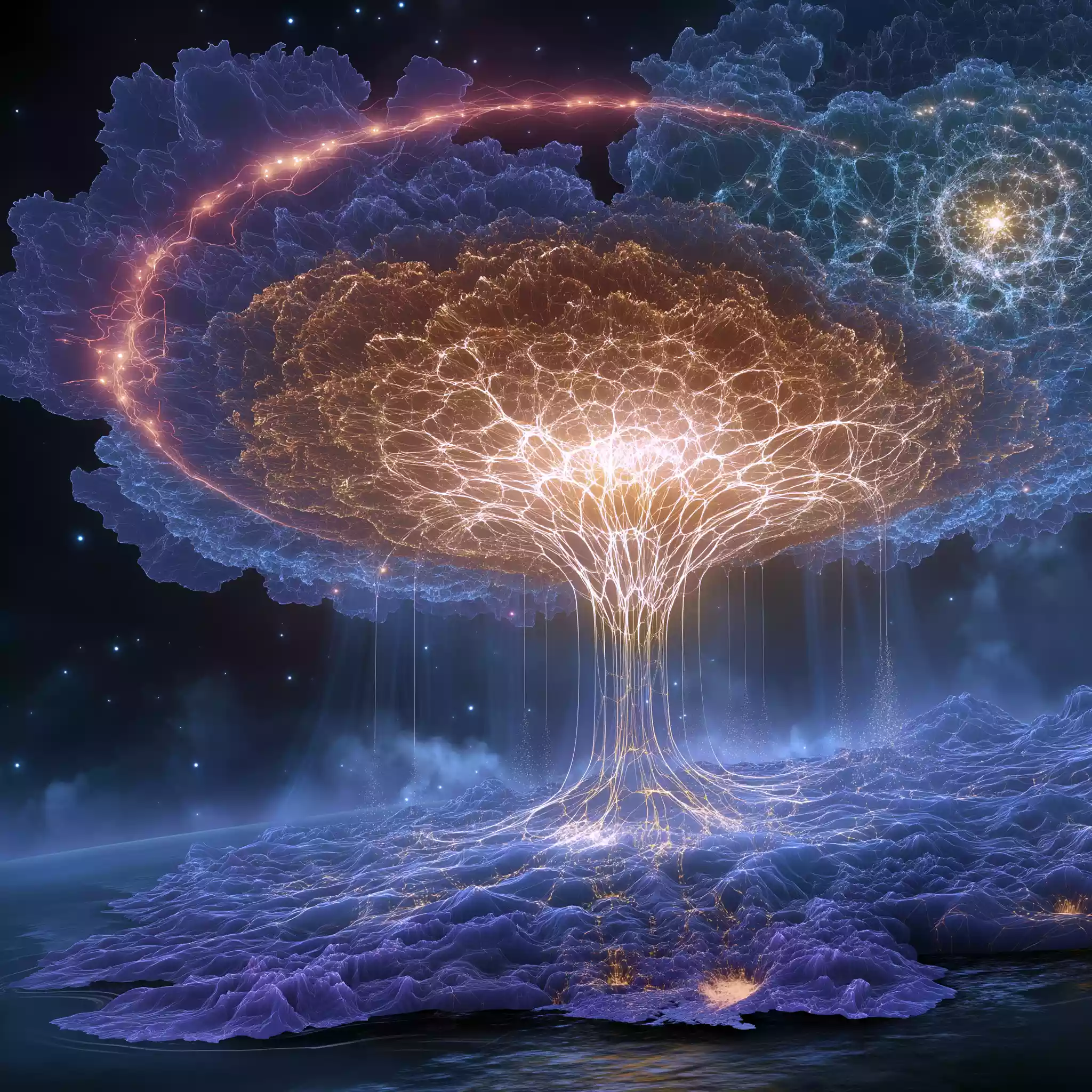 《天人交感・祥云护佑》宇宙共鸣 - 图片 12