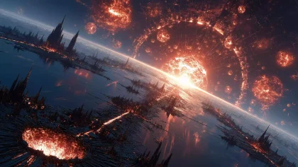 《淮南子・后羿射日》九曜殒落