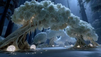 白神驯鹿角林・生物矿物共生体