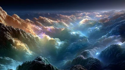 奥罗伦光瀑的创世