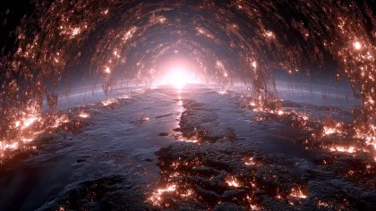 奥罗伦光瀑的创世