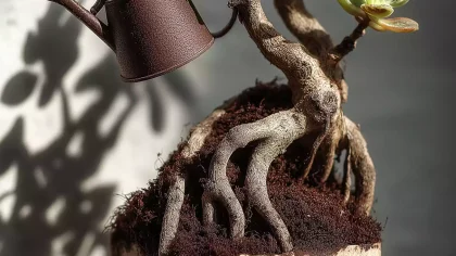 巧克力日多肉种植创意融合场景