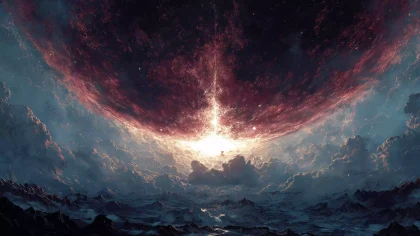 盘古斧凿开混沌