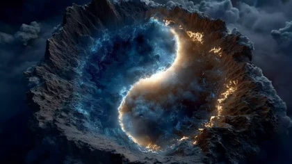 盘古斧凿开混沌