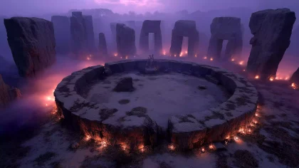 梅林石阵的预言