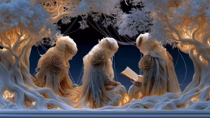 《命运三女神》 世界树根命运