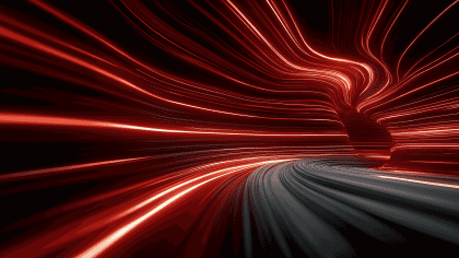 科技光效穿梭隧道 商用素材