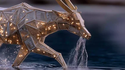 埃及・阿努凯特・洪泛控制 纳米水幕