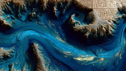 埃及・阿努凯特・洪泛控制 纳米水幕