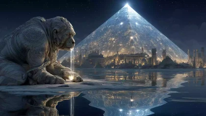 埃及・哈皮・尼罗之源 灌溉光路