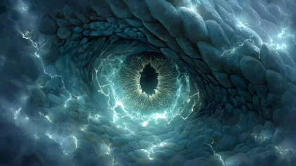 耶梦加得 海水闪电