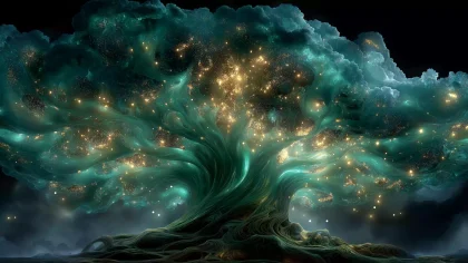 世界树尤克特拉希尔 深渊星空