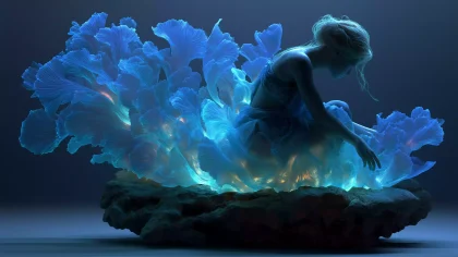 《塞壬》 半透明人鱼