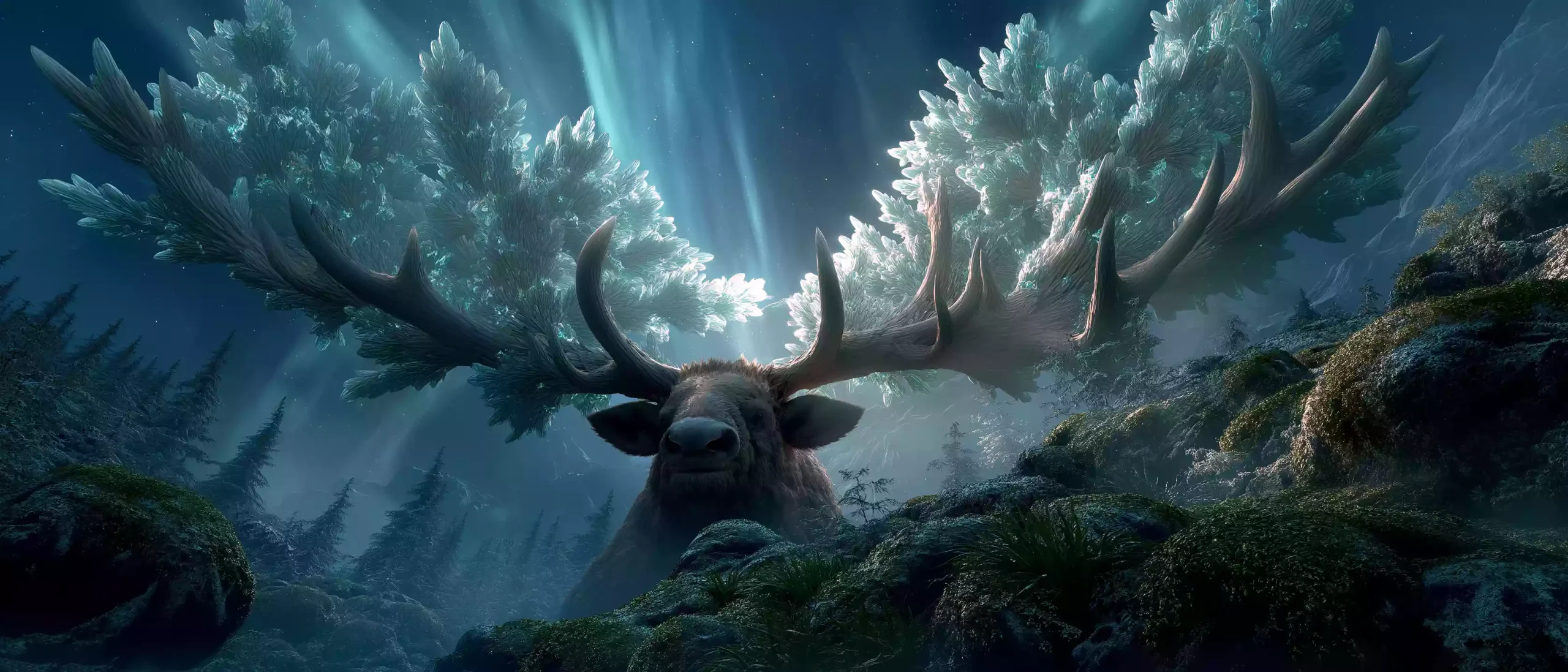 太阳母鹿角林・地轴生命之树