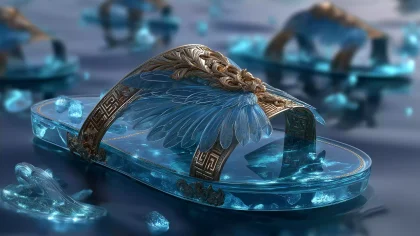 《赫尔墨斯的飞翼凉鞋》