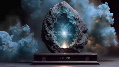 先秦月祀玄武岩祭坛