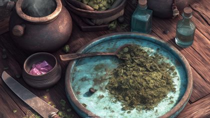 道教炼丹・药草凝丹