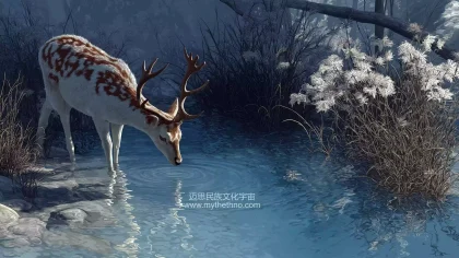 九色鹿・慈悲救渡