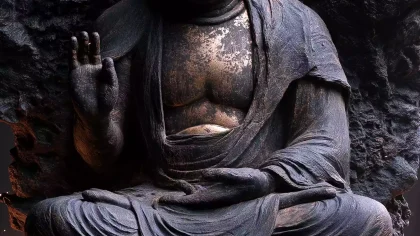 龙门石窟・佛陀降魔