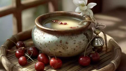 孝亲奉食・陶碗承恩