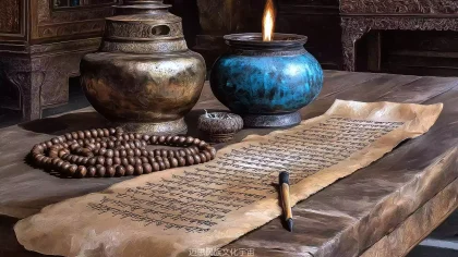贝叶传法:古卷流光