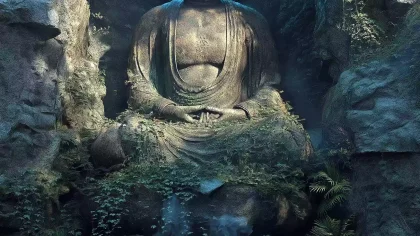 云冈石窟・昙曜五窟佛影