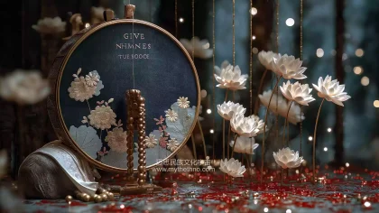 月光王施头:慈悲光轮