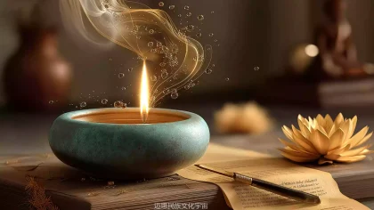 佛教油灯:长明护法