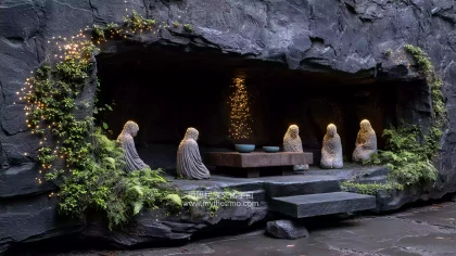 石窟供养人:虔诚留痕