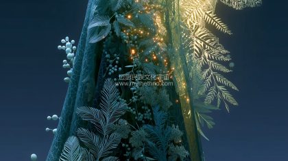 17 世纪绿袍圣诞老人