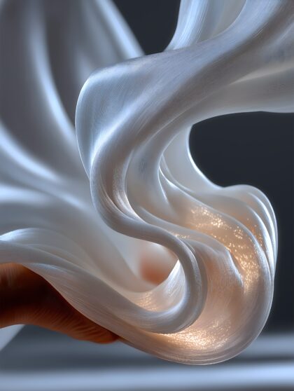 清明蚕茧吐丝生命蜕变海报